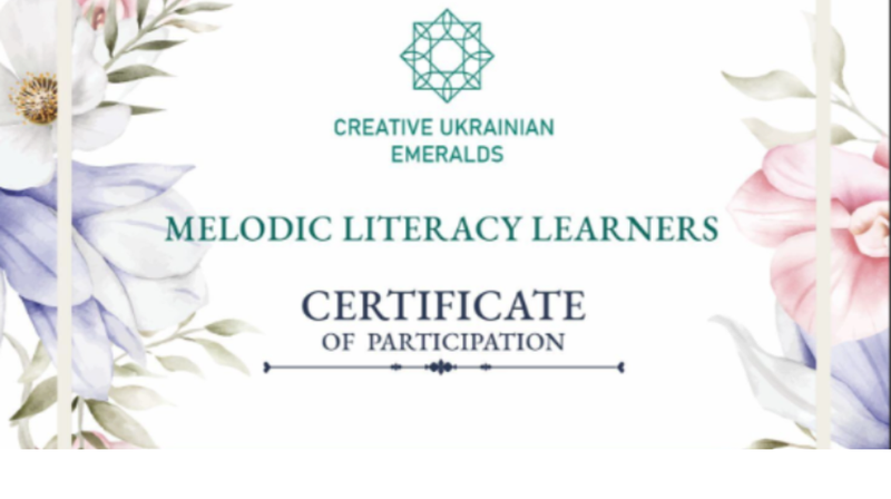 Certificate of completion. 